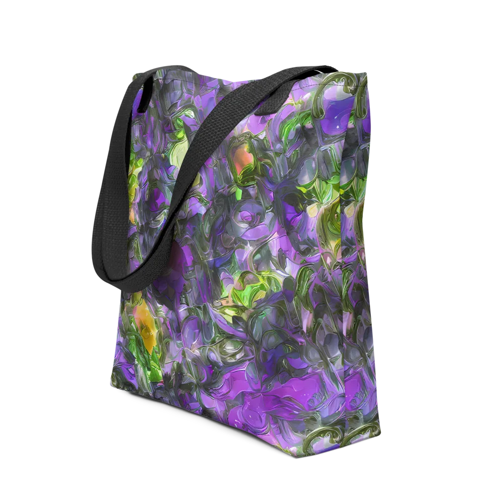 Plum Garden on Tote Bag — Front