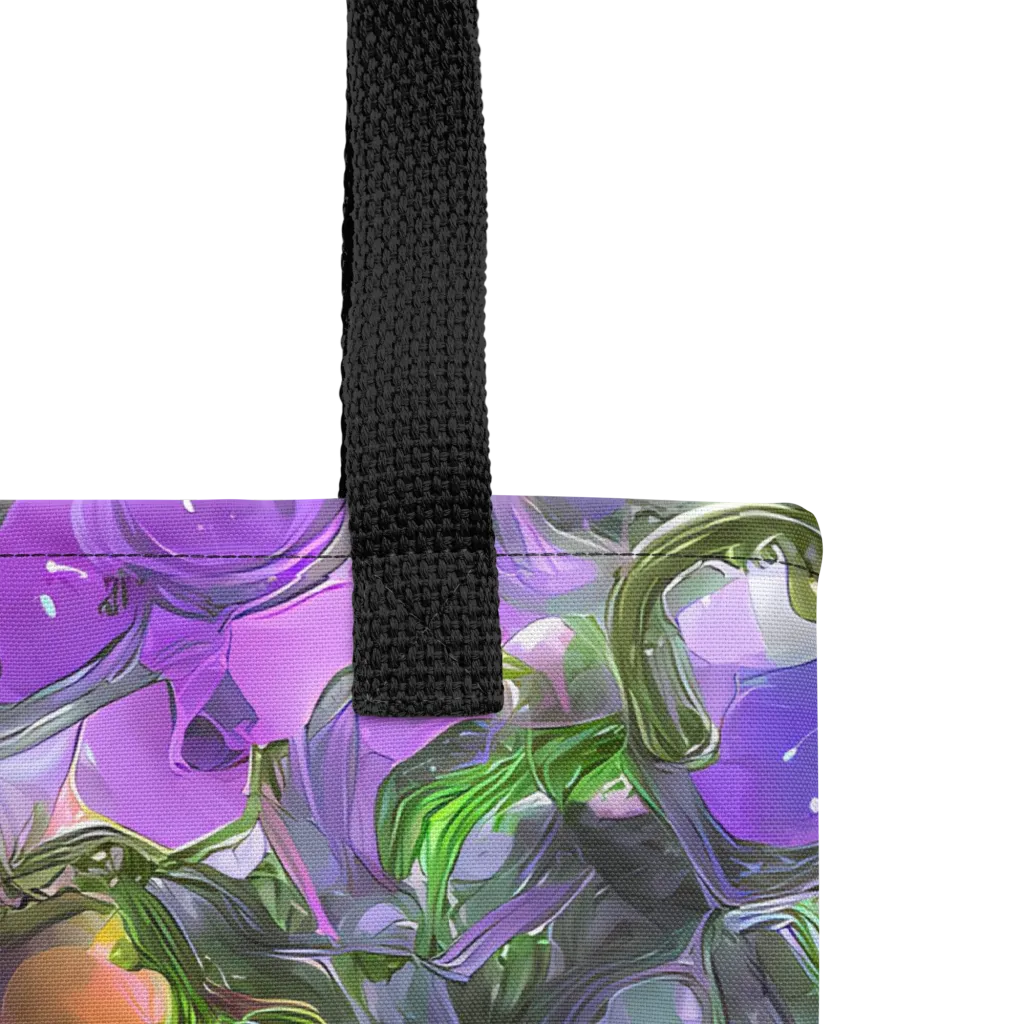 Plum Garden on Tote Bag — Product details