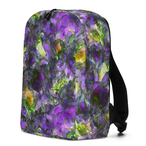 Plum Garden on a Minimalist Backpack