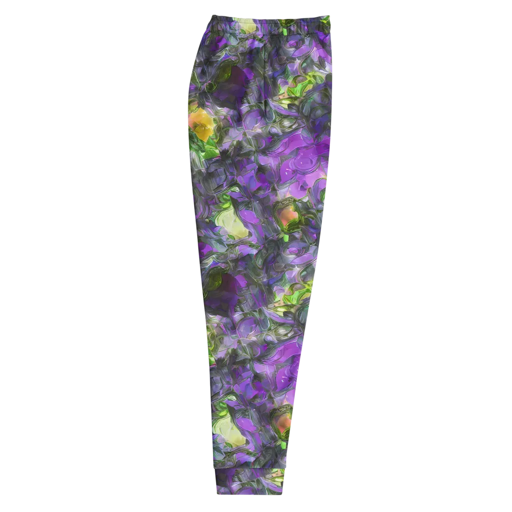 Plum Garden on Men's Joggers — Right