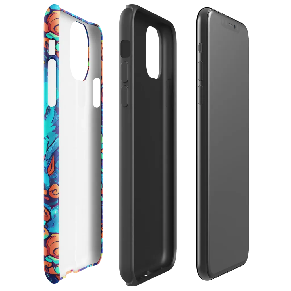 Vivid Submersion on Tough Case for iPhone® — Right