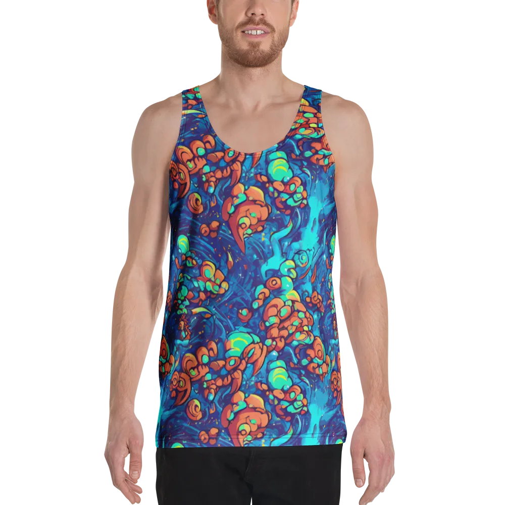 Vivid Submersion on Men's Tank Top — Front
