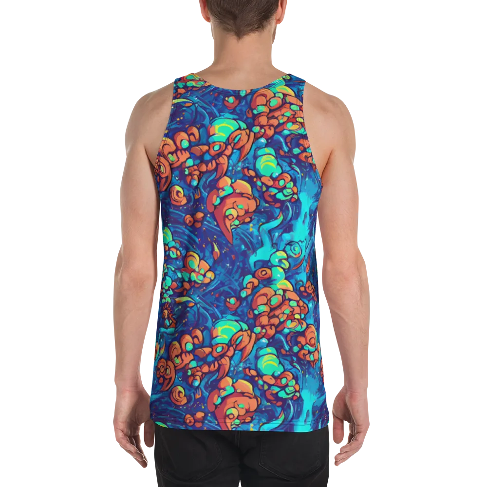 Vivid Submersion on Men's Tank Top — Back