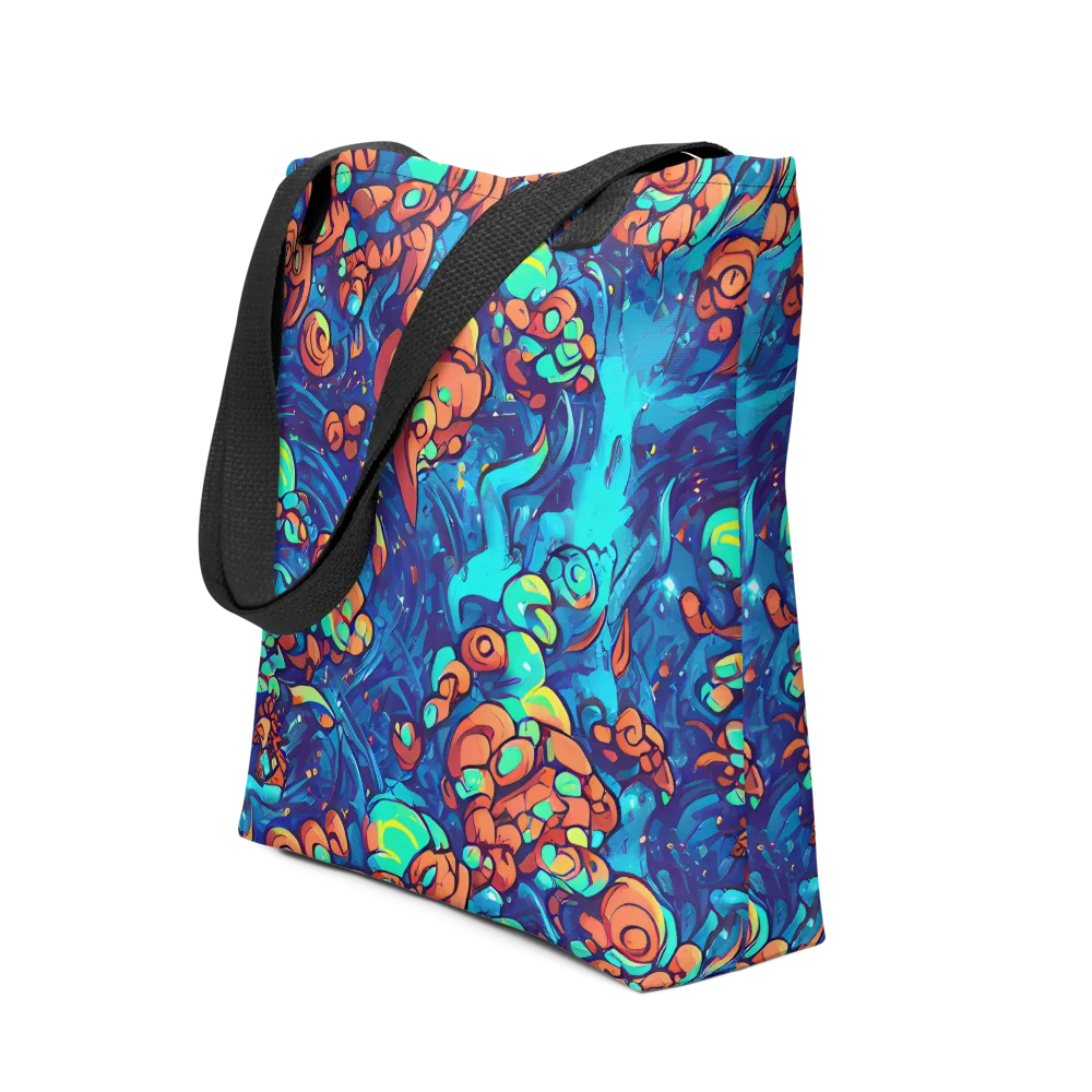 Vivid Submersion on Tote Bag — Front