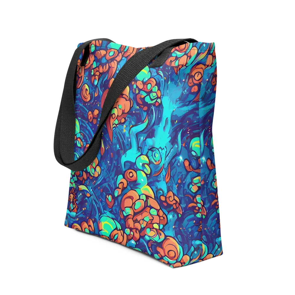 Vivid Submersion on Tote Bag — Front