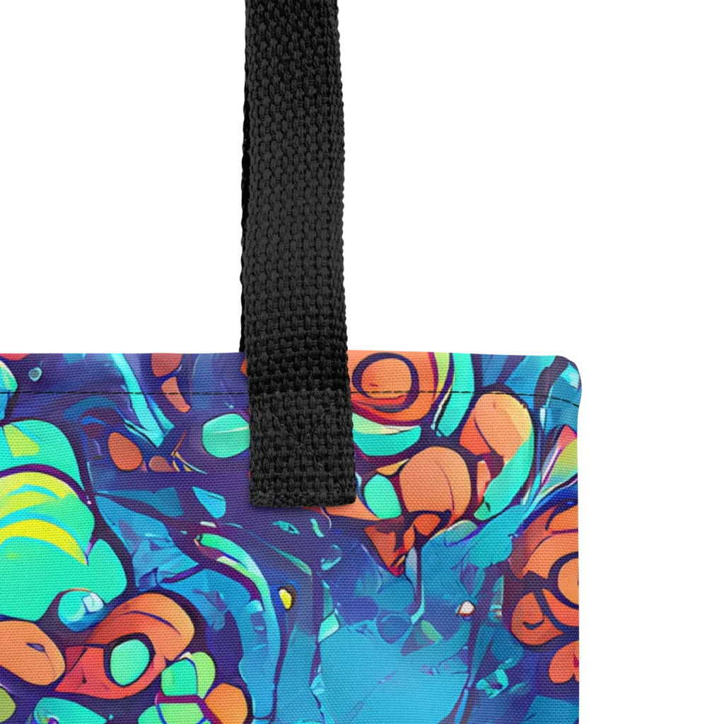 Vivid Submersion on Tote Bag — Product details