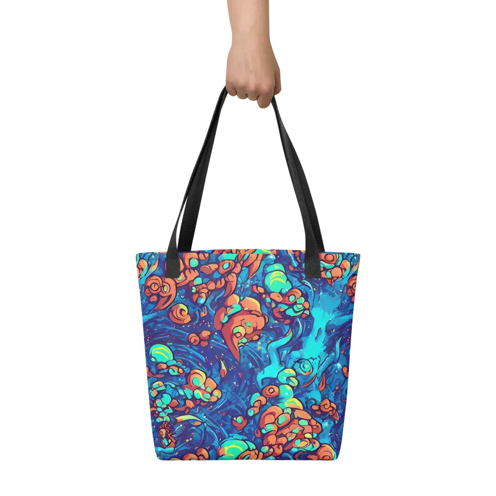 Vivid Submersion on Tote Bag — Front