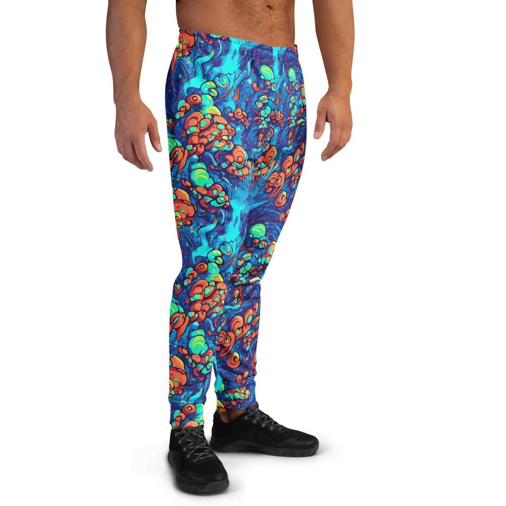 Vivid Submersion on Men's Joggers — Right
