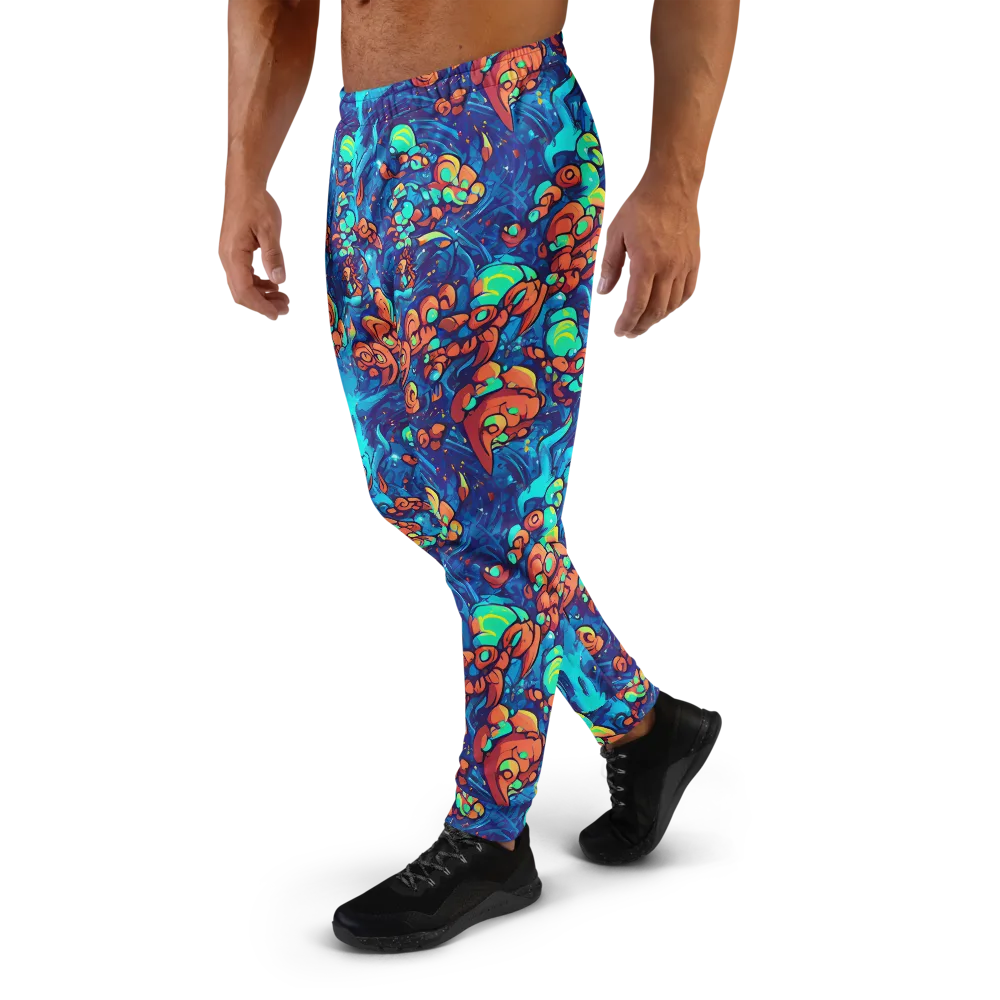 Vivid Submersion on Men's Joggers — Left