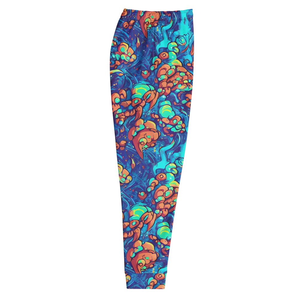Vivid Submersion on Men's Joggers — Right