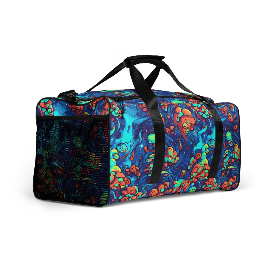 Vivid Submersion on Duffle Bag — Right Front