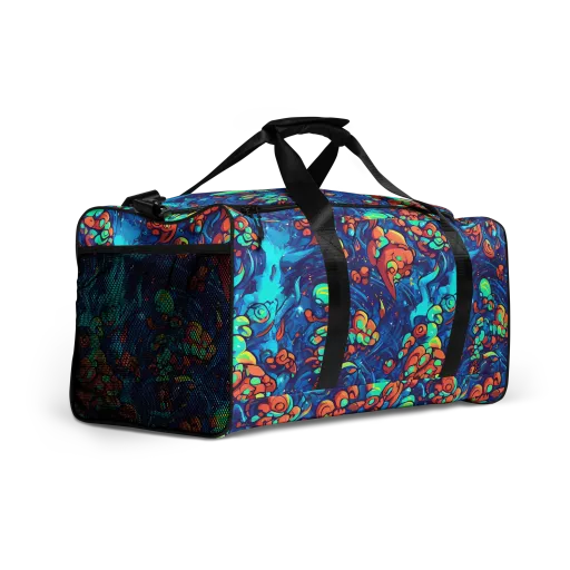 Vivid Submersion on a Duffle Bag