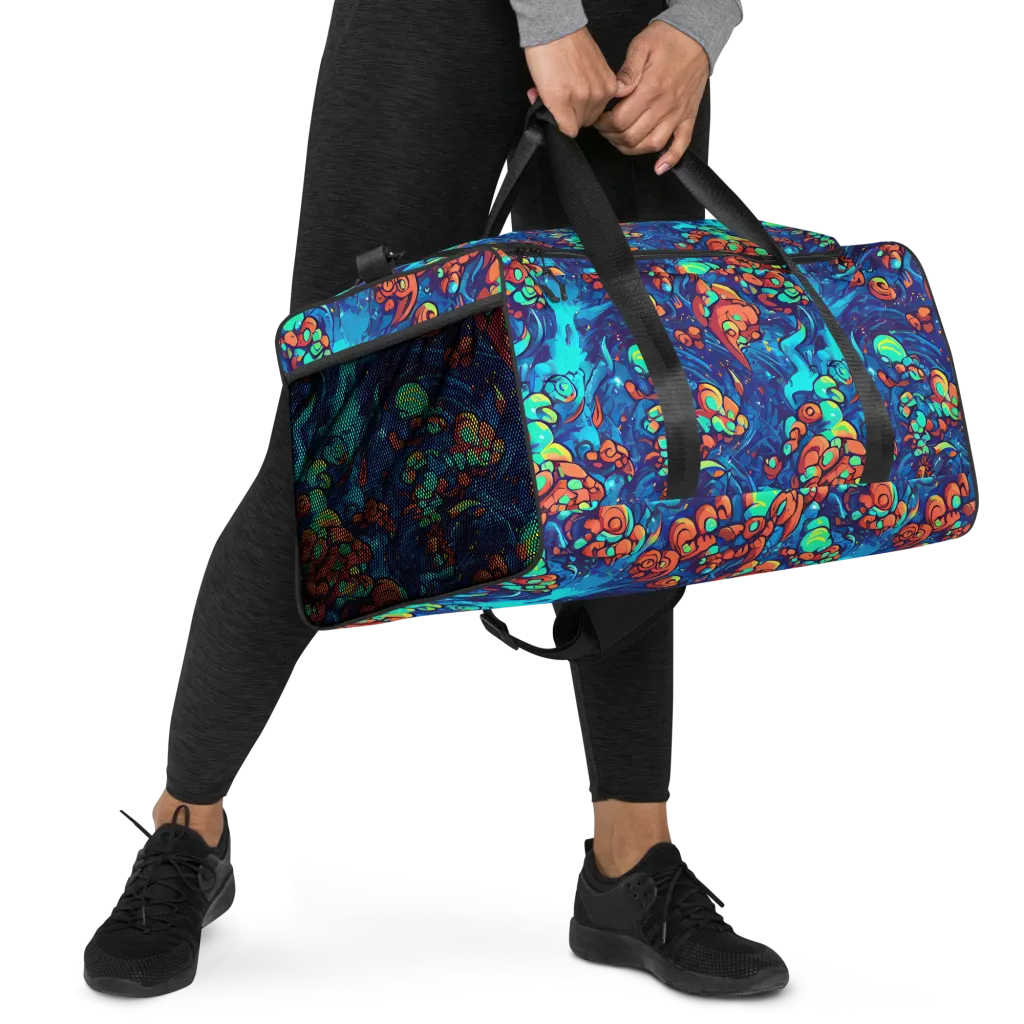 Vivid Submersion on Duffle Bag — Right Front
