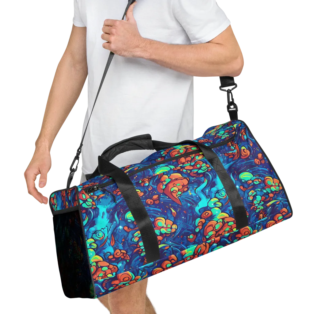 Vivid Submersion on Duffle Bag — Right Front