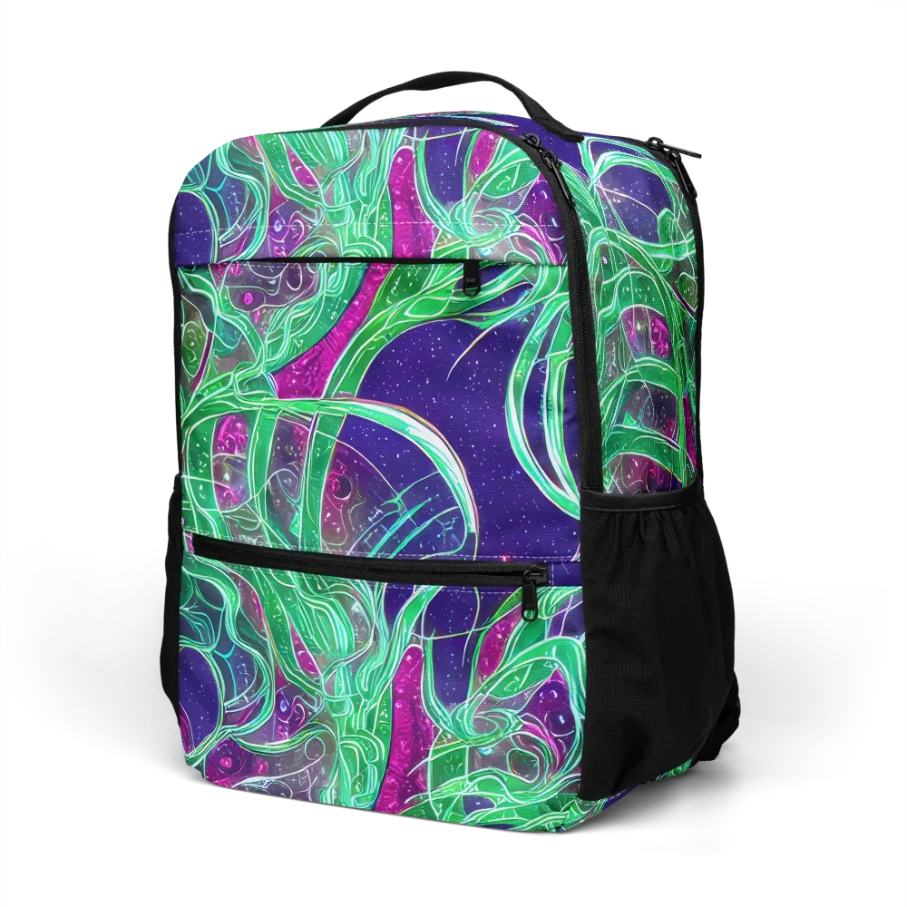 Emerald Starflow on Utility Backpack — Left Front