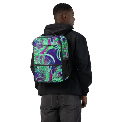 Emerald Starflow on a Utility Backpack