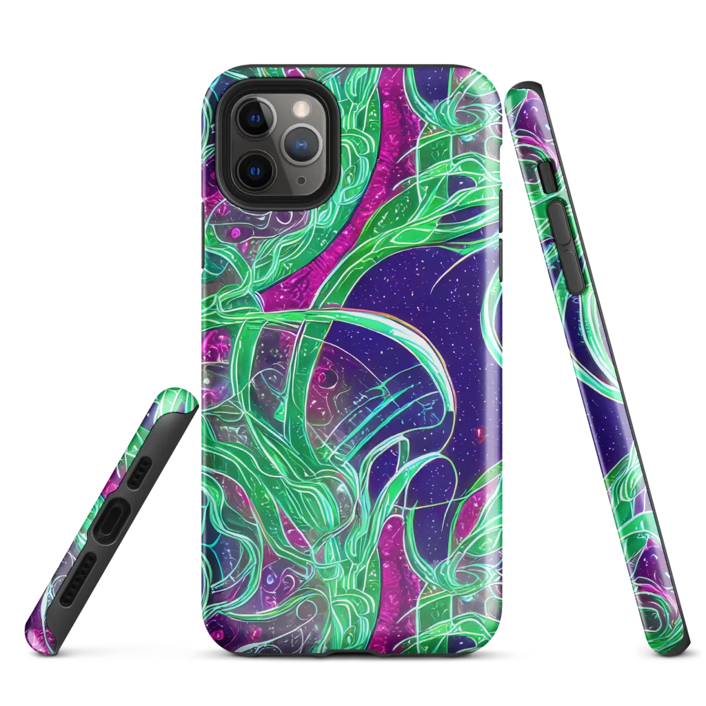 Emerald Starflow on Tough Case for iPhone® — Front