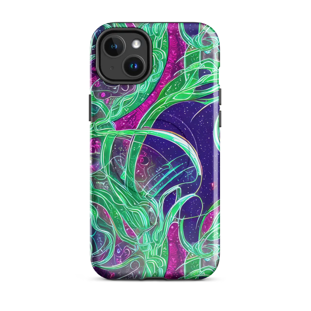 Emerald Starflow on MagSafe Tough Case for iPhone® — Front