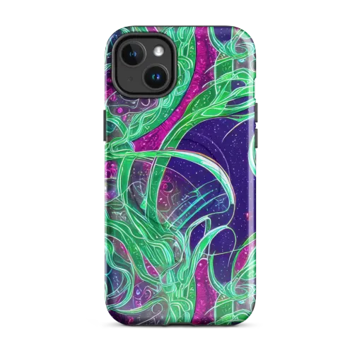 Emerald Starflow on a MagSafe Tough Case for iPhone®