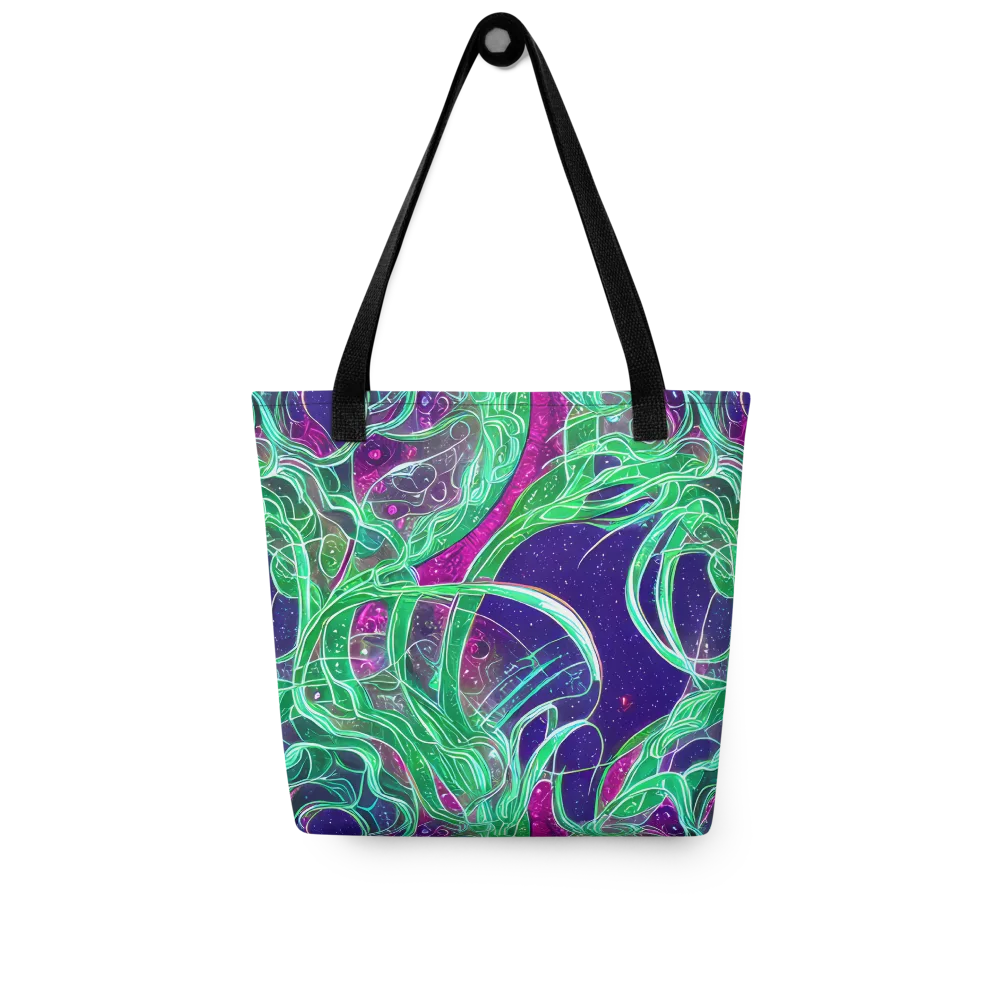Emerald Starflow on Tote Bag — Front