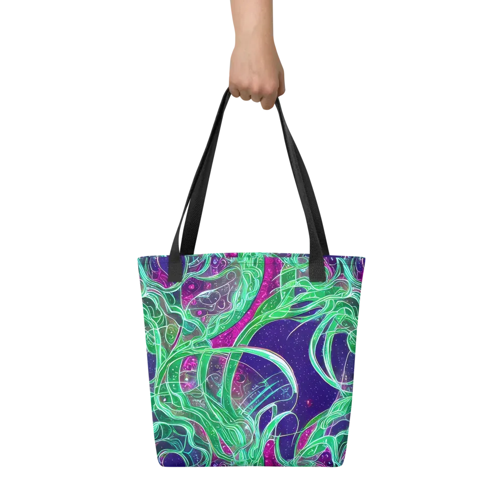 Emerald Starflow on Tote Bag — Front