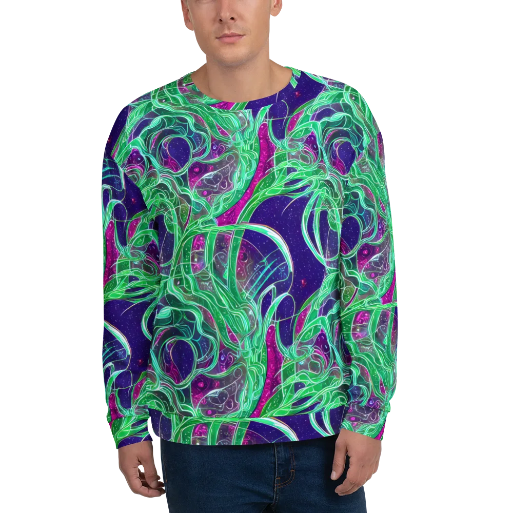 Emerald Starflow on Sweatshirt — Front