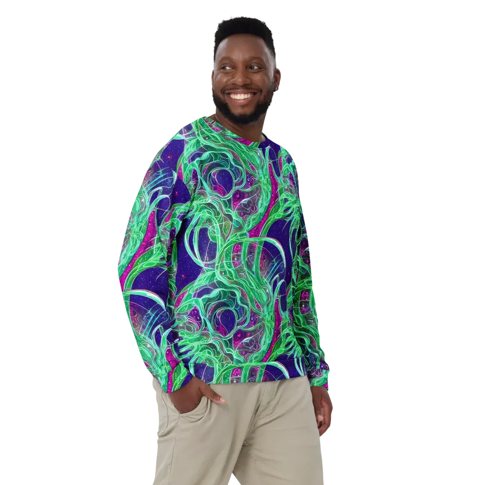 Emerald Starflow on Sweatshirt — Front