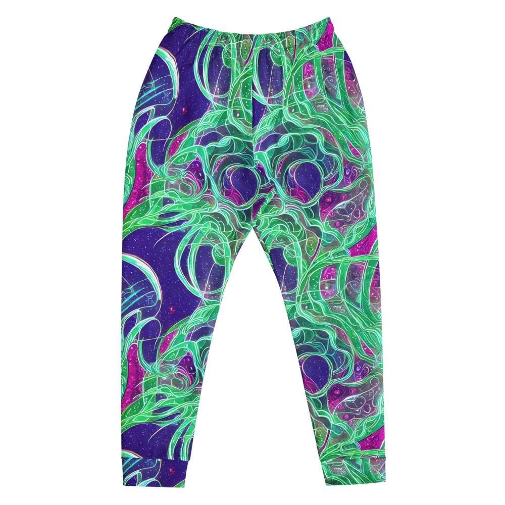 Emerald Starflow on Men's Joggers — Front