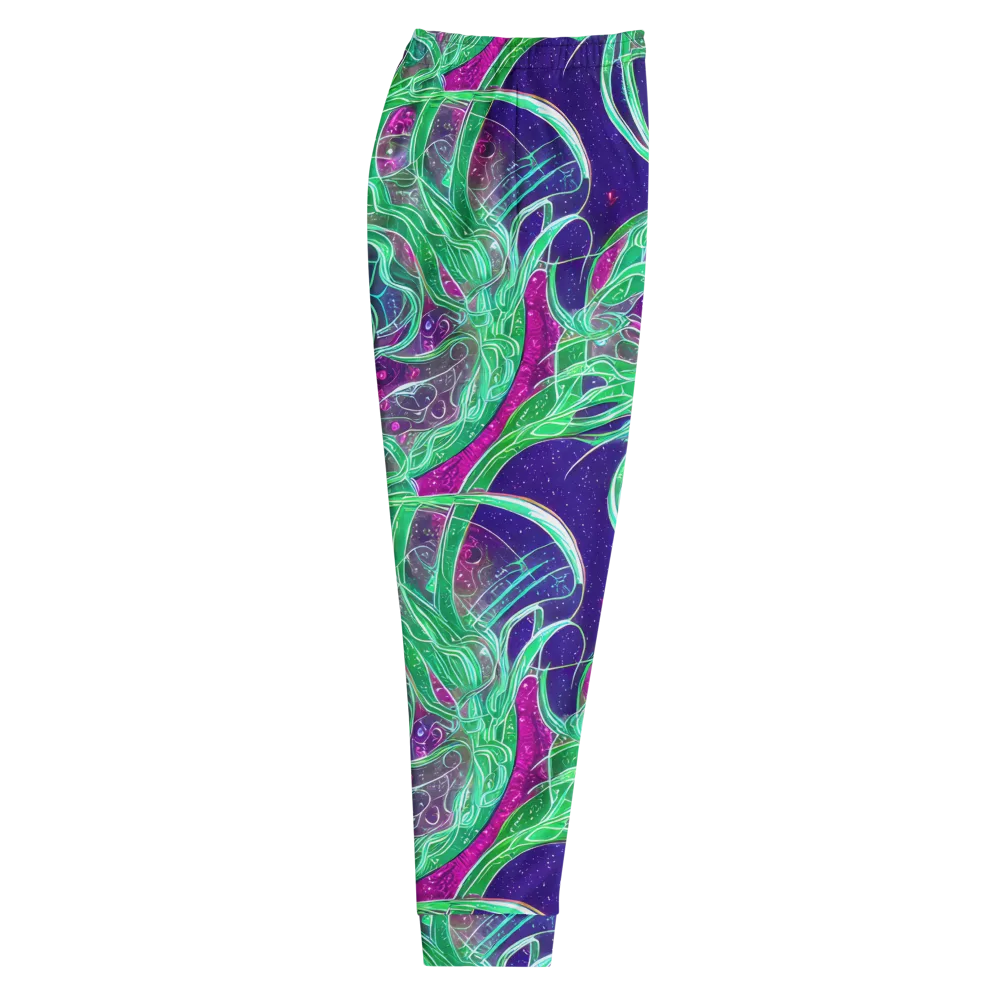 Emerald Starflow on Men's Joggers — Right