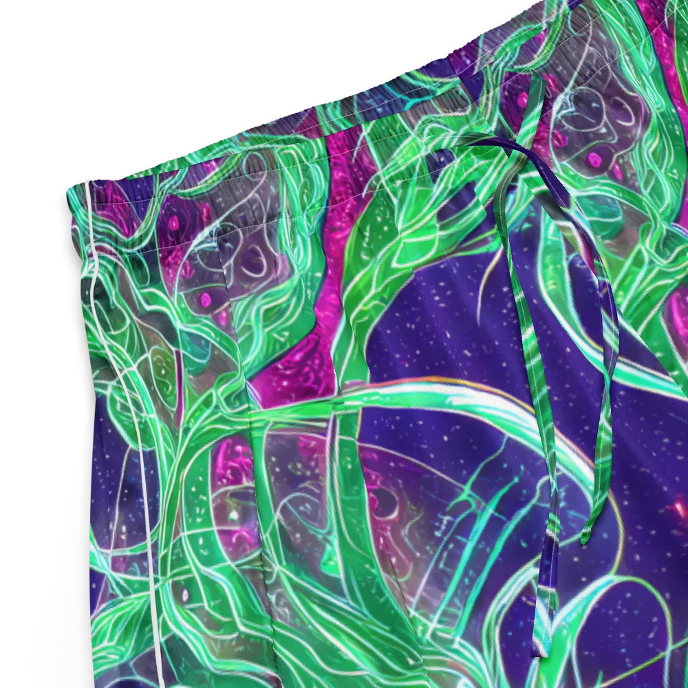 Emerald Starflow on Women's Pajama Shorts — Product details
