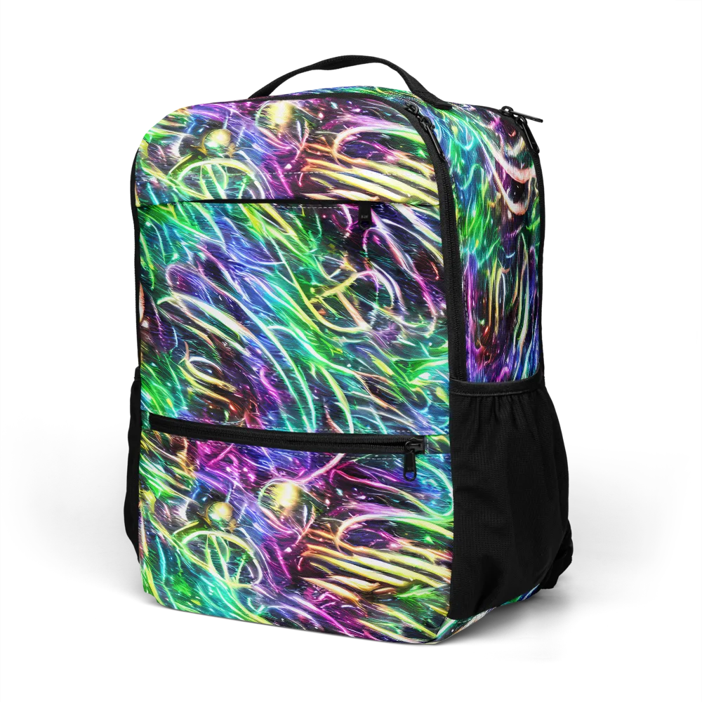Nightglow Waves on Utility Backpack — Left Front