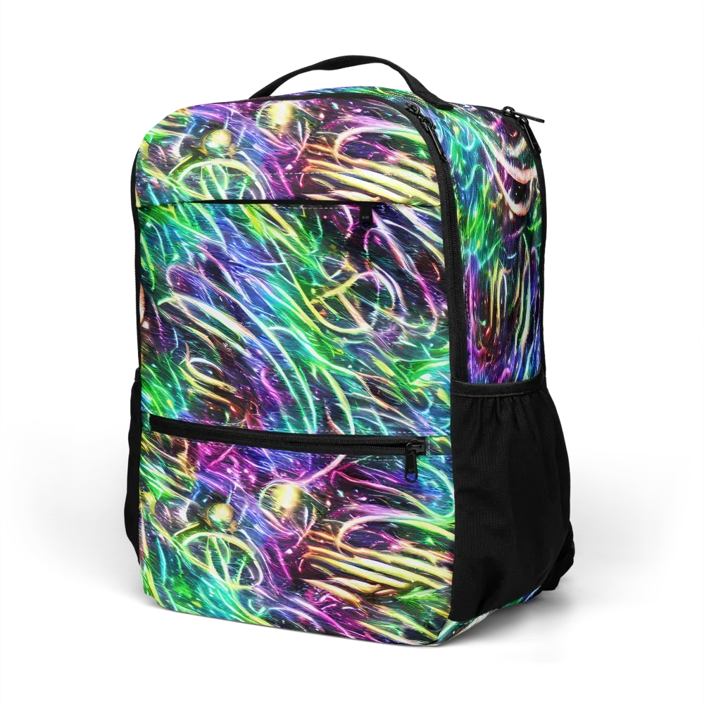 Nightglow Waves on Utility Backpack — Left Front
