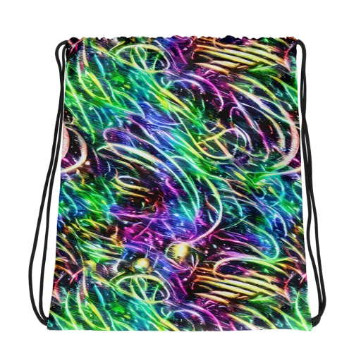 Nightglow Waves on a Drawstring Bag