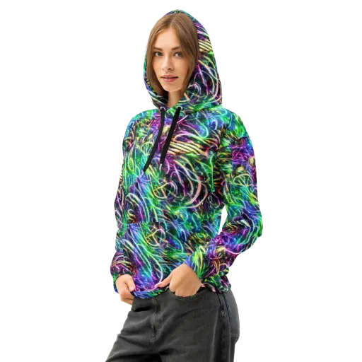 Nightglow Waves on a Cotton Hoodie