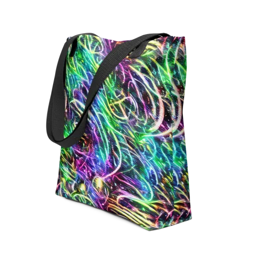 Nightglow Waves on a Tote Bag