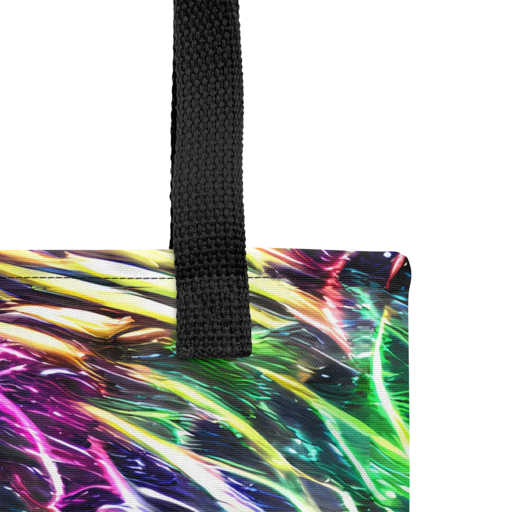 Nightglow Waves on Tote Bag — Product details