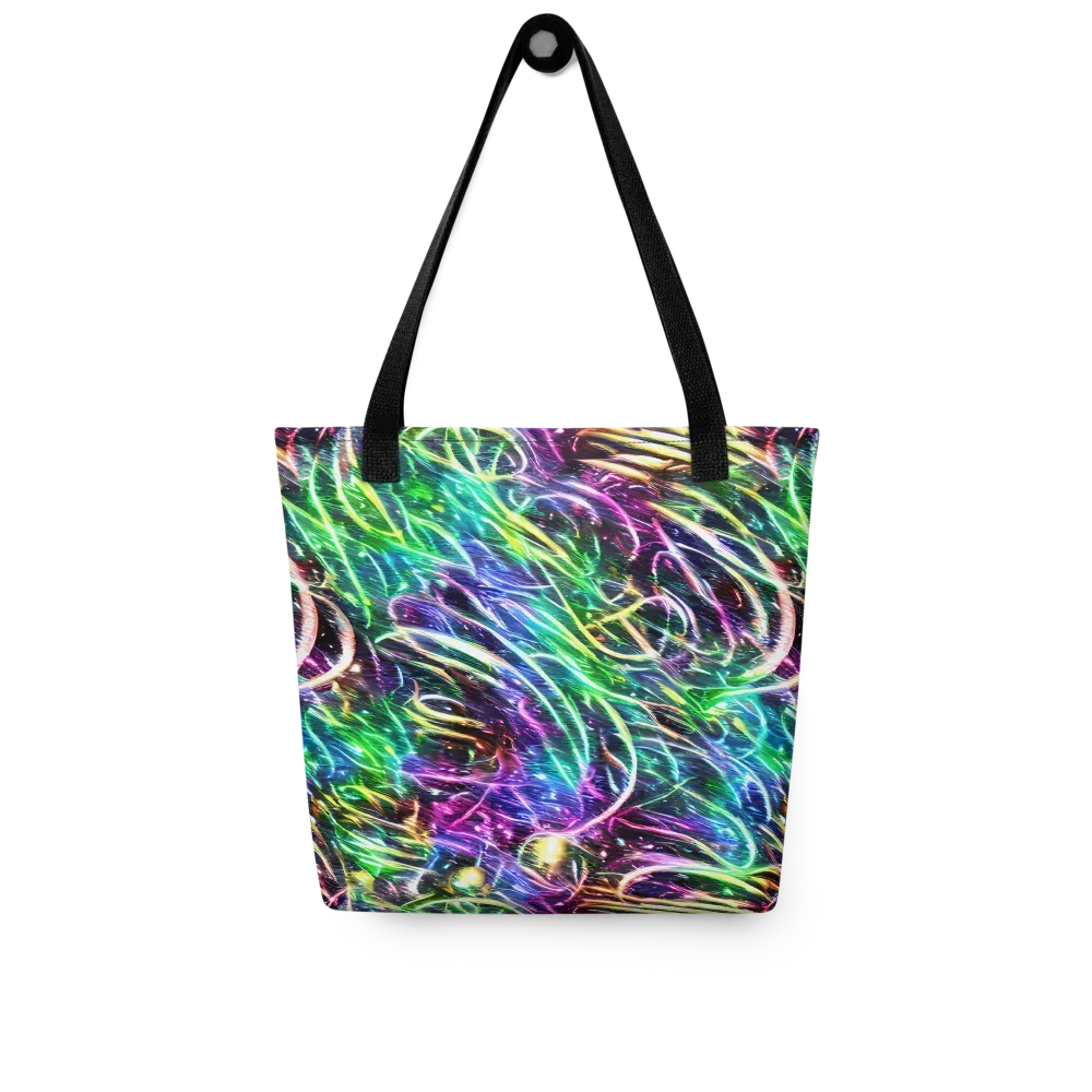 Nightglow Waves on Tote Bag — Front