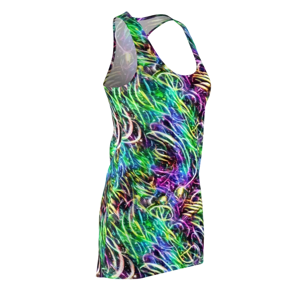 Nightglow Waves on Racerback Dress — Front Side
