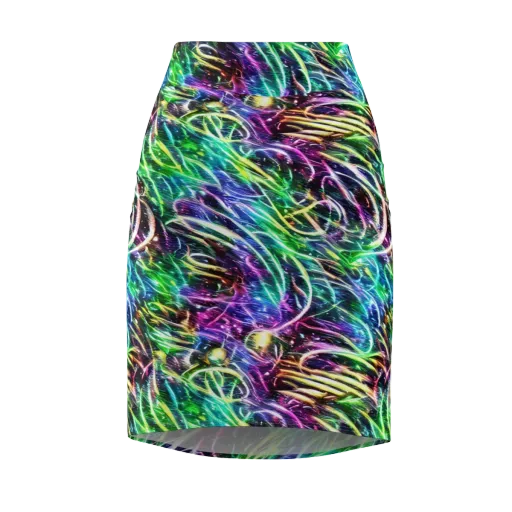 Nightglow Waves on a Pencil Skirt