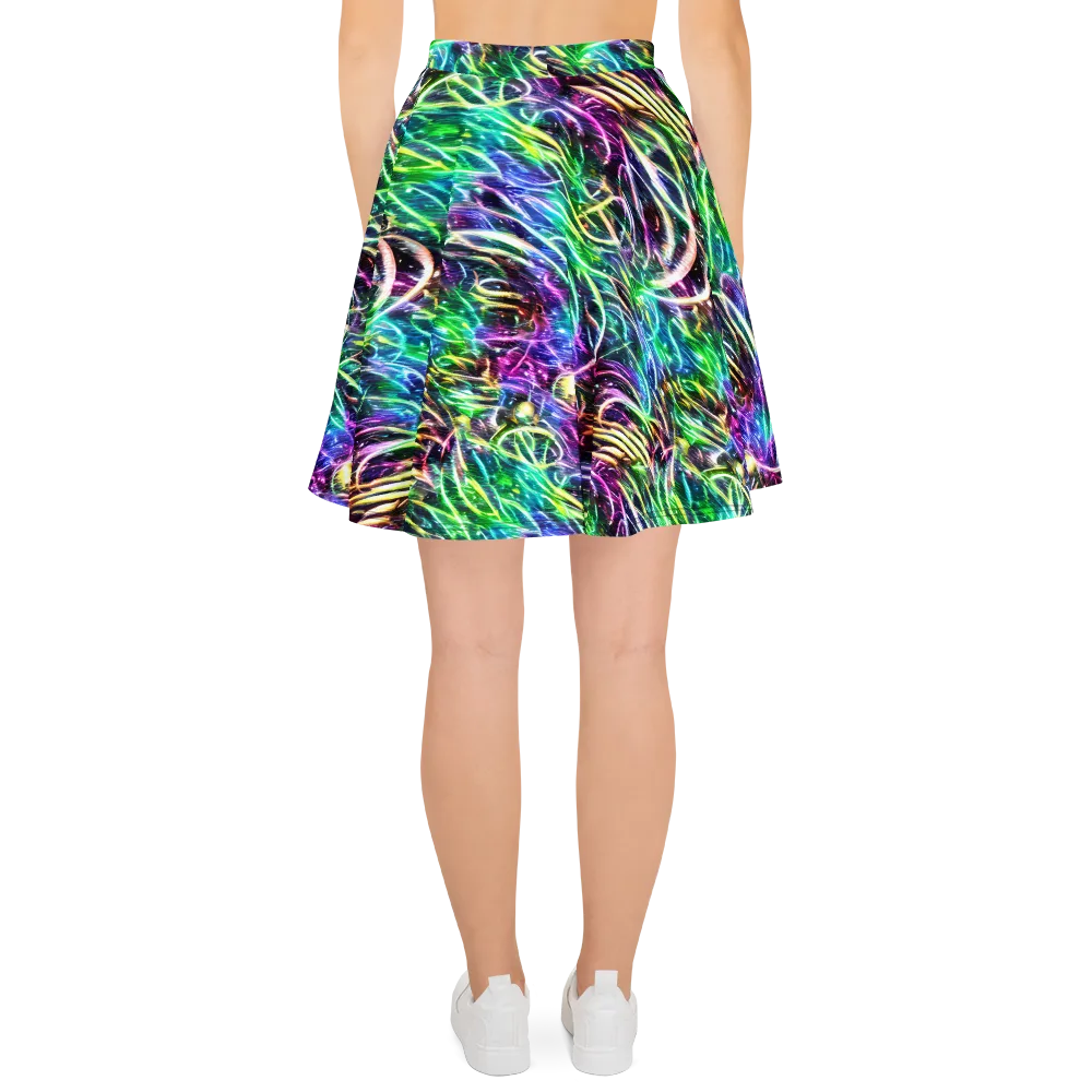 Nightglow Waves on Skater Skirt — Back