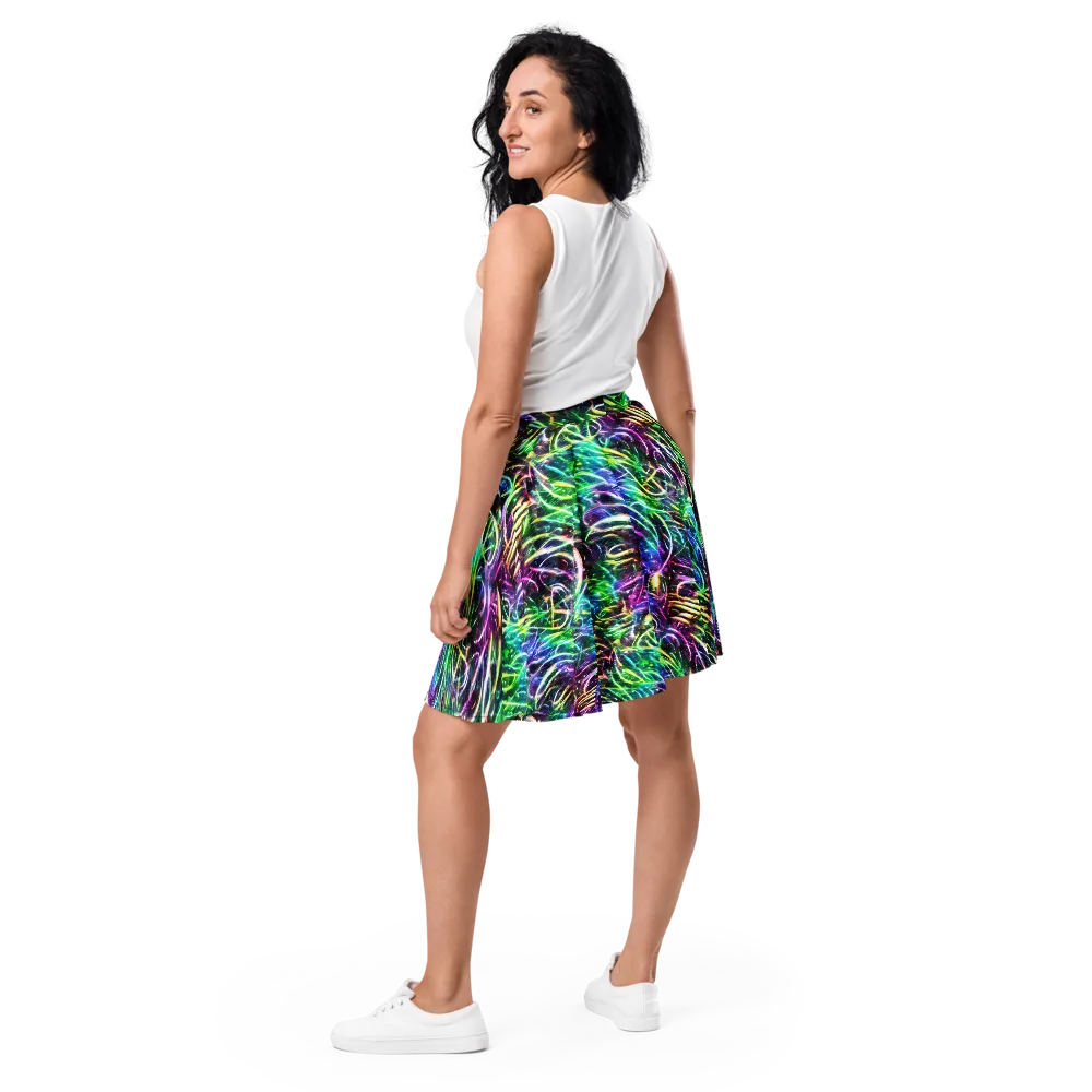 Nightglow Waves on Skater Skirt — Back