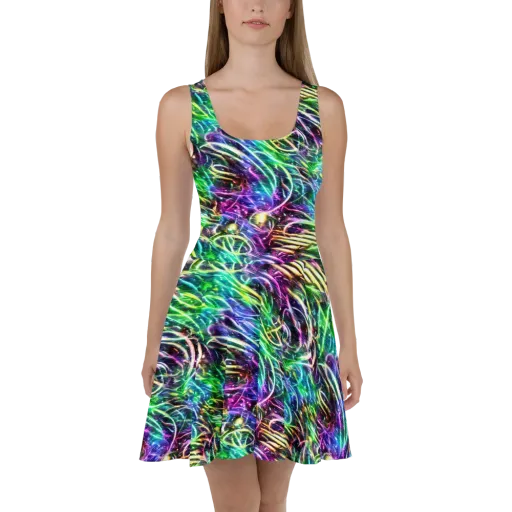 Nightglow Waves on a Skater Dress