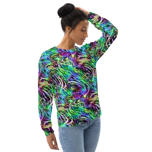 Nightglow Waves on a Sweatshirt