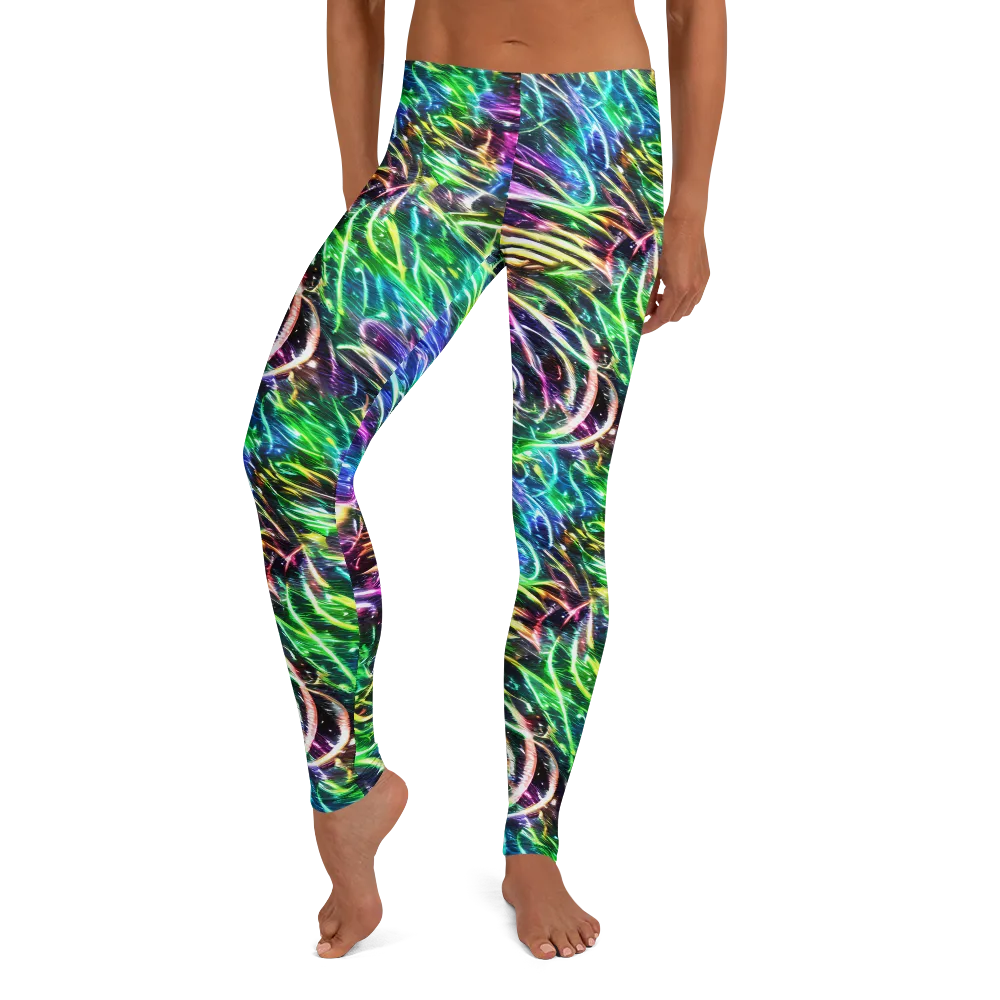 Nightglow Waves on Leggings — Front