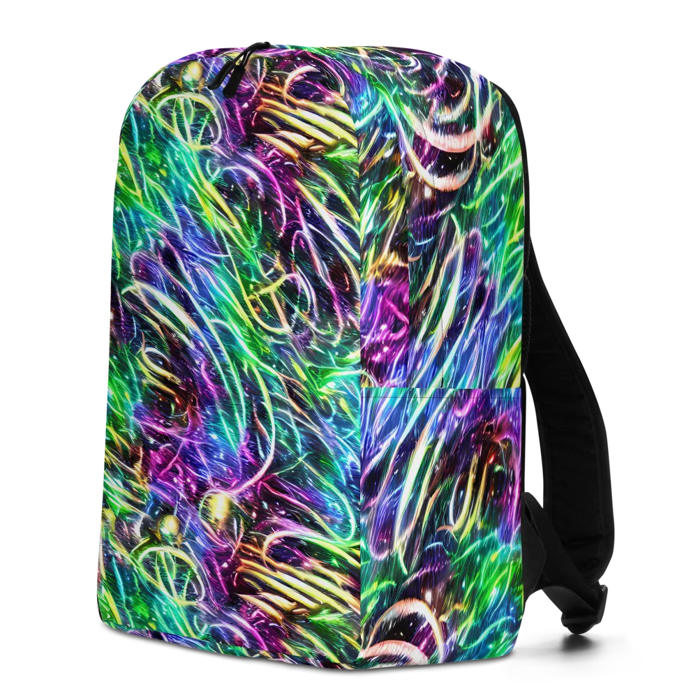 Nightglow Waves on Minimalist Backpack — Left
