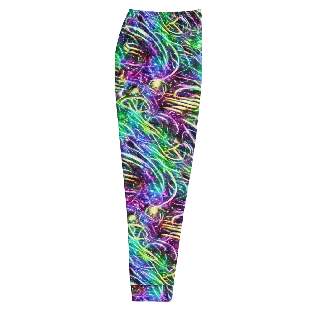 Nightglow Waves on Men's Joggers — Right