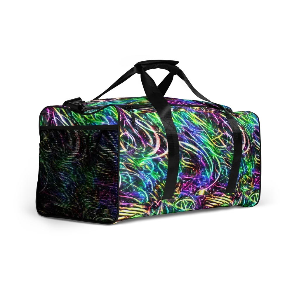 Nightglow Waves on Duffle Bag — Right Front