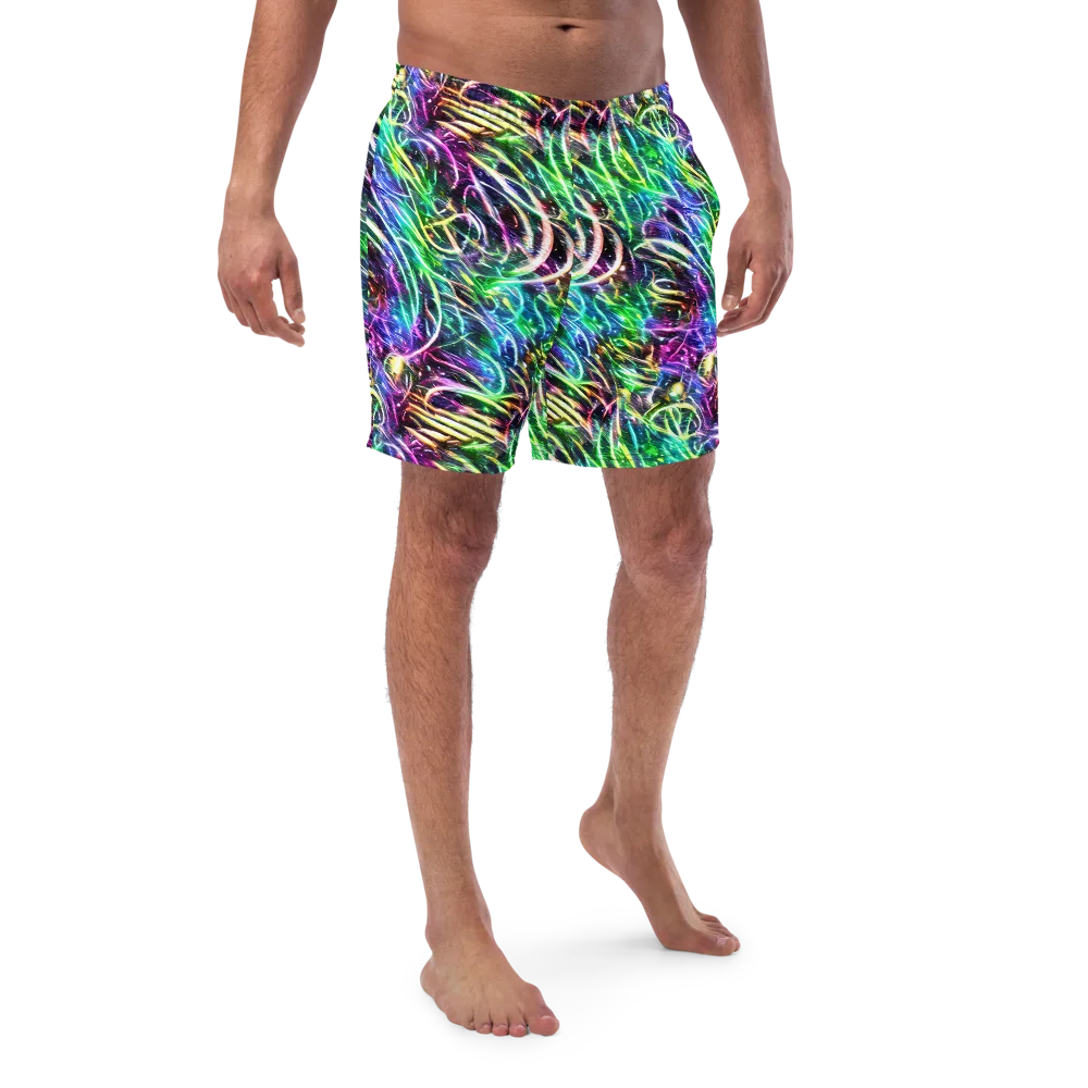 Nightglow Waves on Swim Trunks — Front