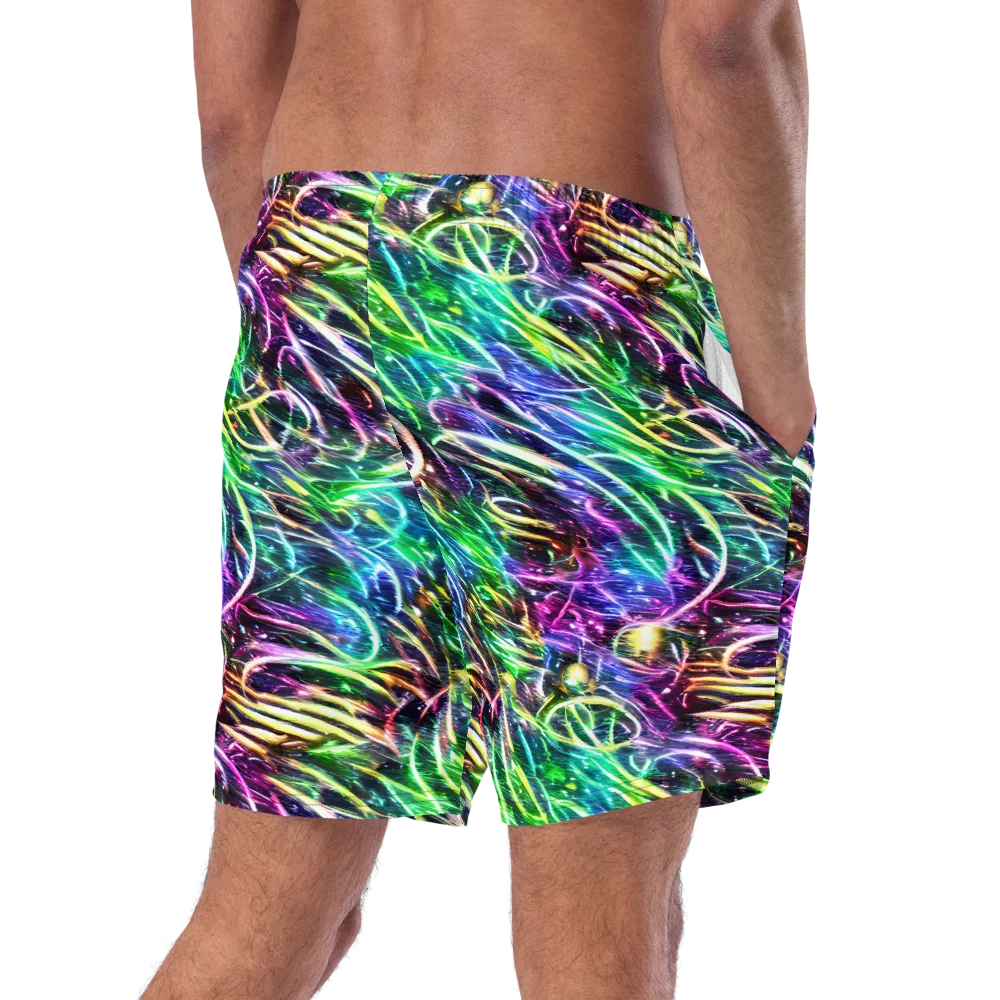 Nightglow Waves on Swim Trunks — Right Back