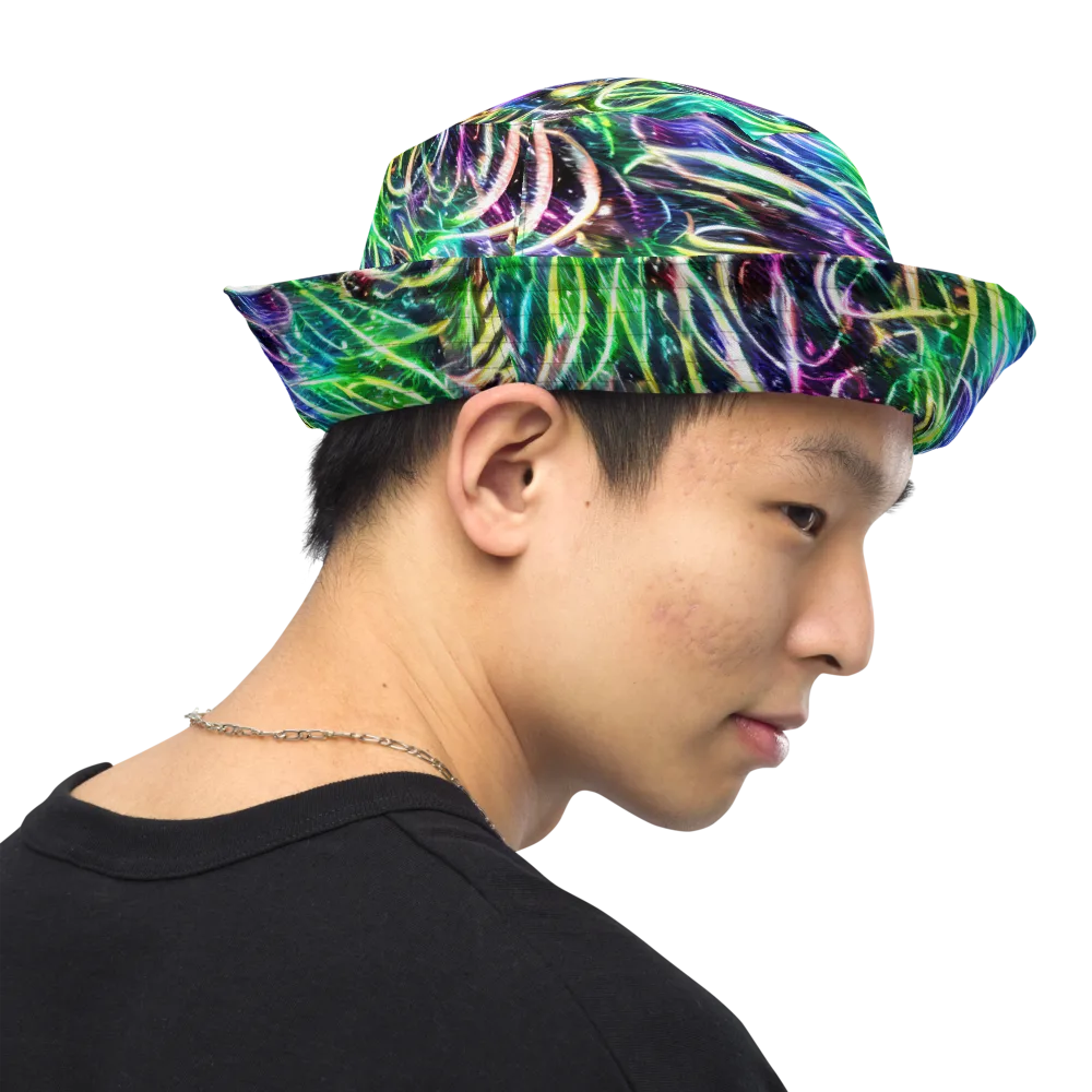 Nightglow Waves on Reversible Bucket Hat — Right Outside